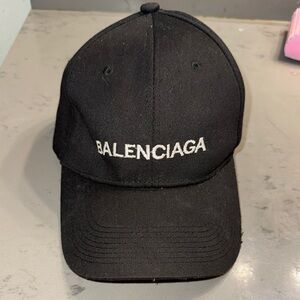 Sale lowest Black balenciaga fashionable hat